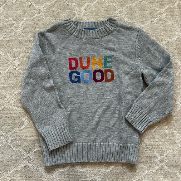 Dune Good Other - Dune Good Gray Kids Camp Sweater